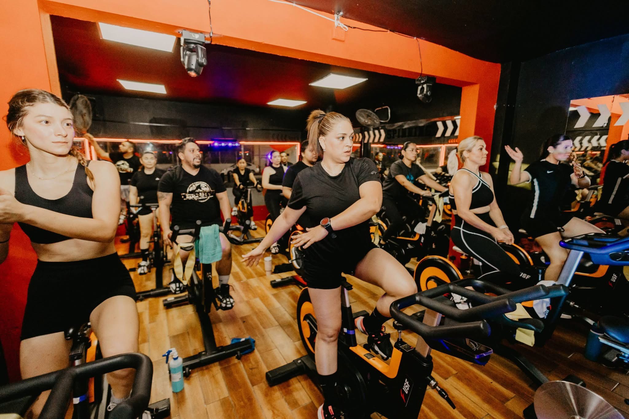Clase de spinning